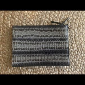 Gorgeous snakeskin Helmut Lang purse